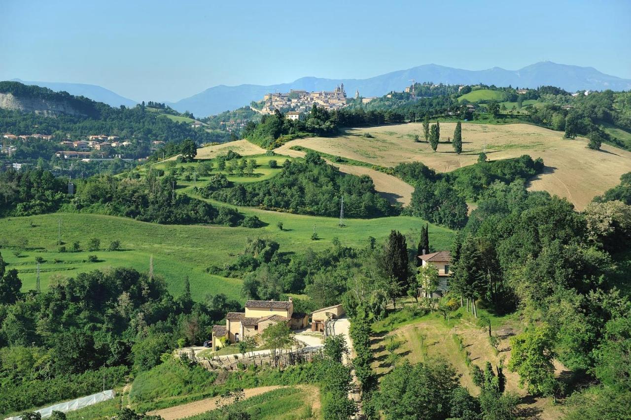 Гостевой дом Country House Ca' Vernaccia Урбино Экстерьер фото