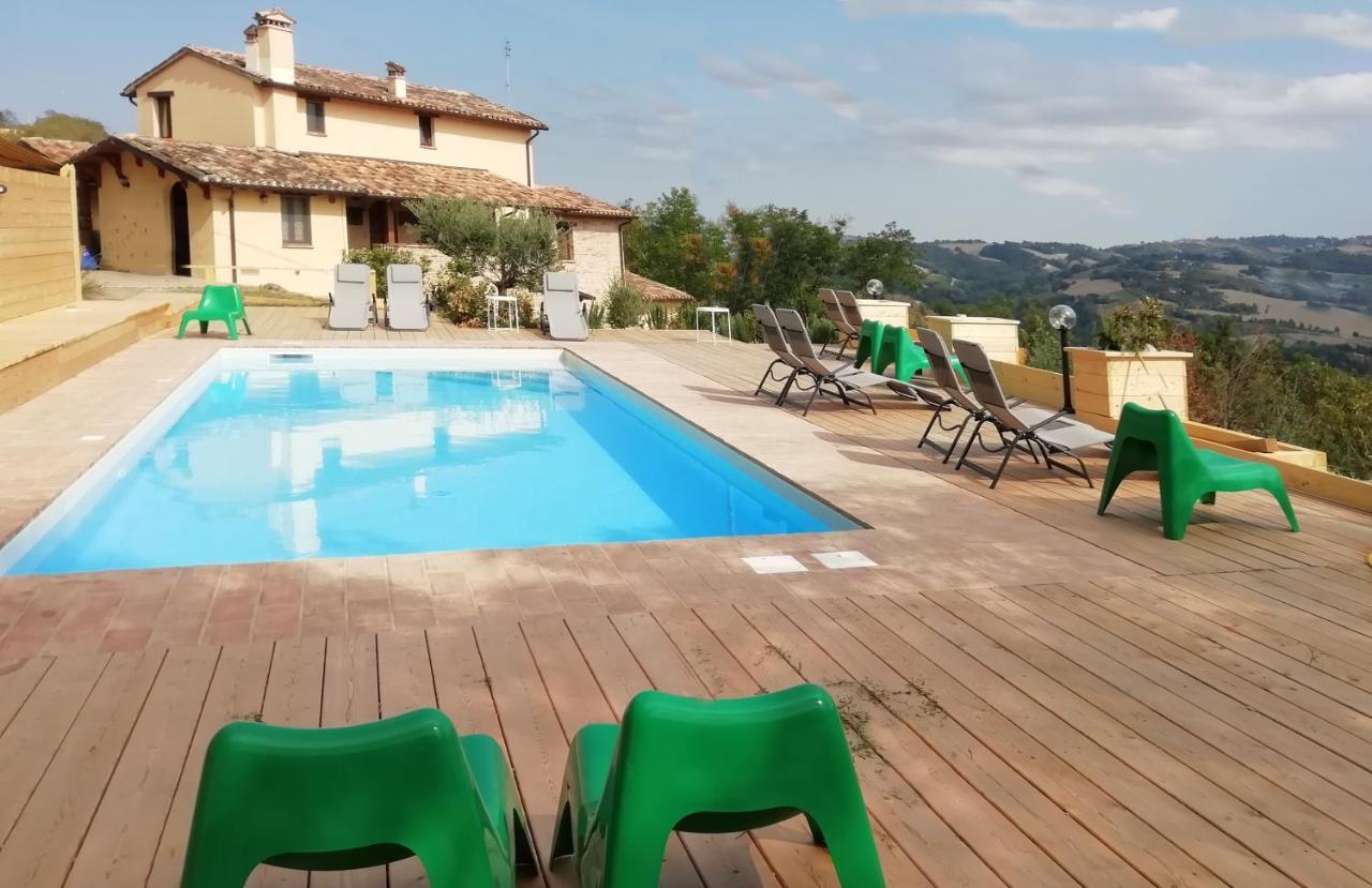 Гостевой дом Country House Ca' Vernaccia Урбино Экстерьер фото
