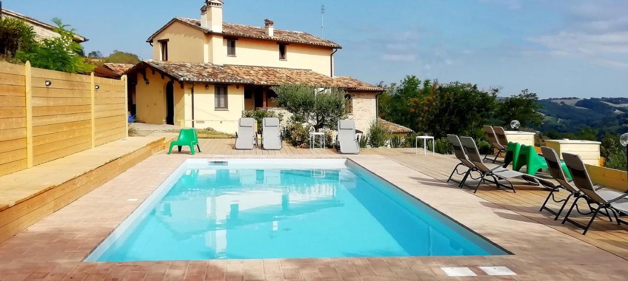 Гостевой дом Country House Ca' Vernaccia Урбино Экстерьер фото