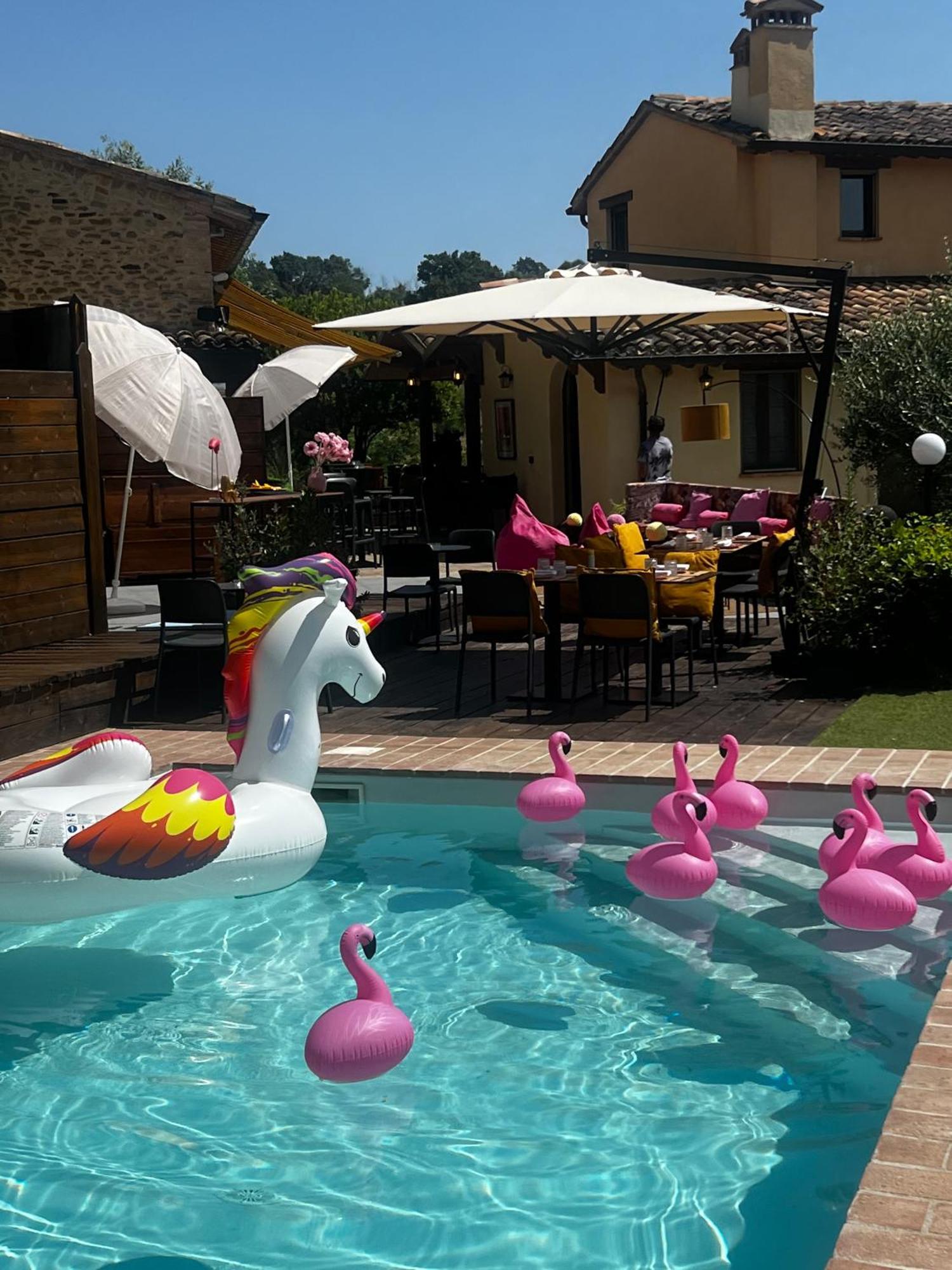 Гостевой дом Country House Ca' Vernaccia Урбино Экстерьер фото